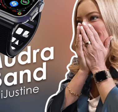 Watch iJustine Get Blown Away by the Mudra Band!