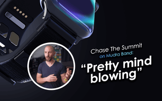 Chase the Summit's overview of Mudra Band at CES 2024