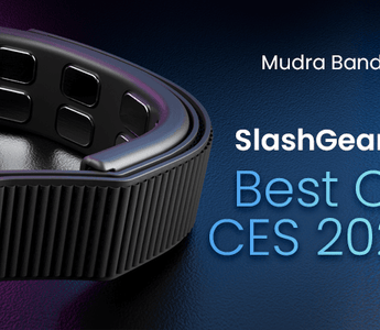 SlashGear Names Mudra Band as Best Wearable Of CES 2024