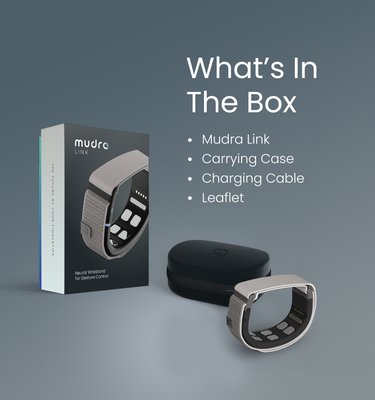 EMG Wristband Mudra Link A Neural Wristband to control your
